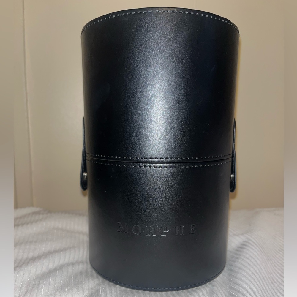 Morphe Black Cylinder Makeup Case